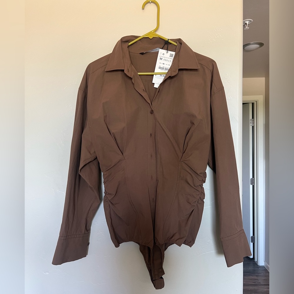 Zara bodysuit blouse